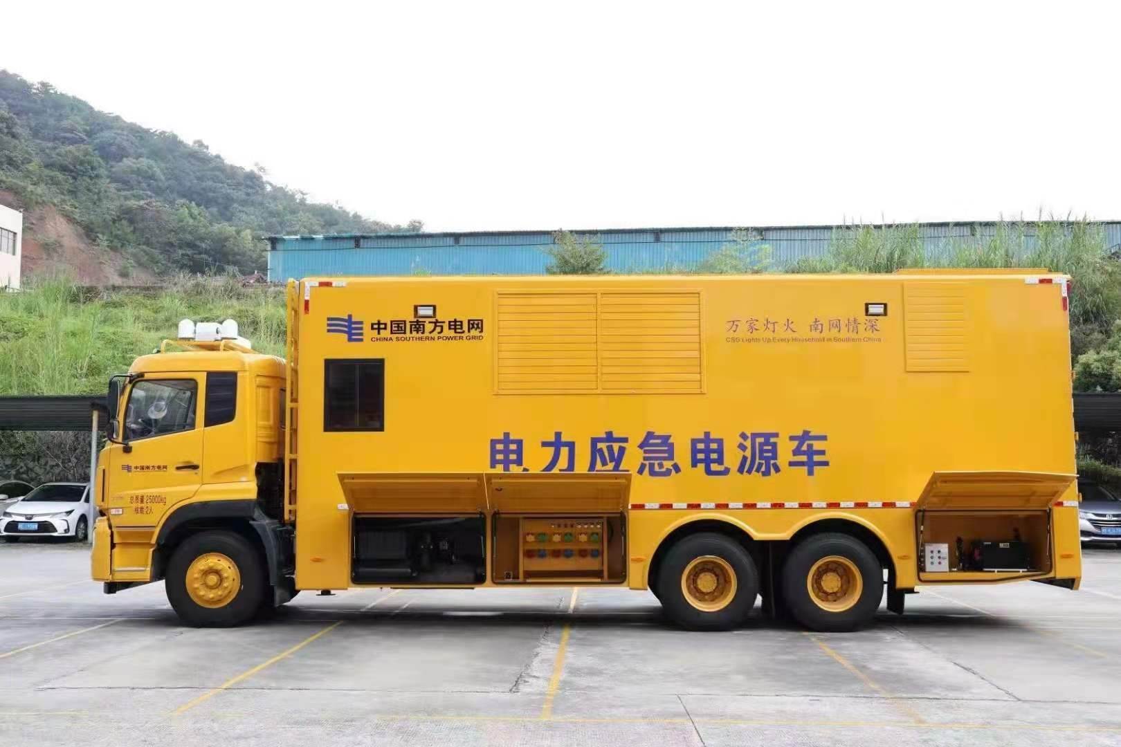 晴隆安康大型柴油发电机发电车UPS电源出租租赁